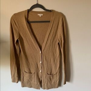 GAP Women's Tan Cardigan Sweater